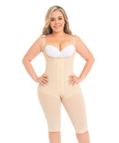 Faja larga, espalda cubierta, refuerzo en abdomen F0078 de Fajas M&D®