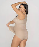 Panty faja postparto y postquirúrgico con laterales en velcro de Leonisa®