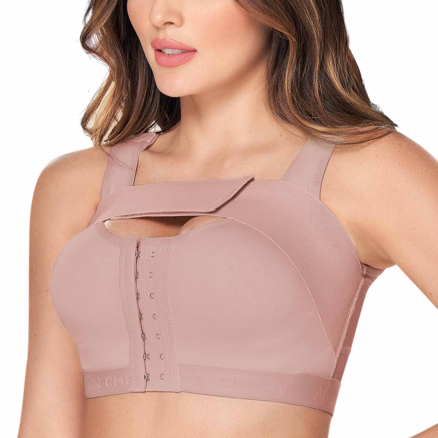 Brasier con banda estabilizadora y soporte post operatorio – Ann Chery 3007