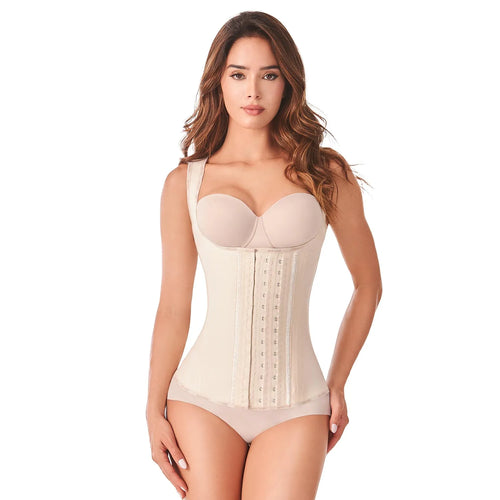 Cinturilla de látex tipo chaleco con alta compresión para moldear cintura – Ann Chery 2027