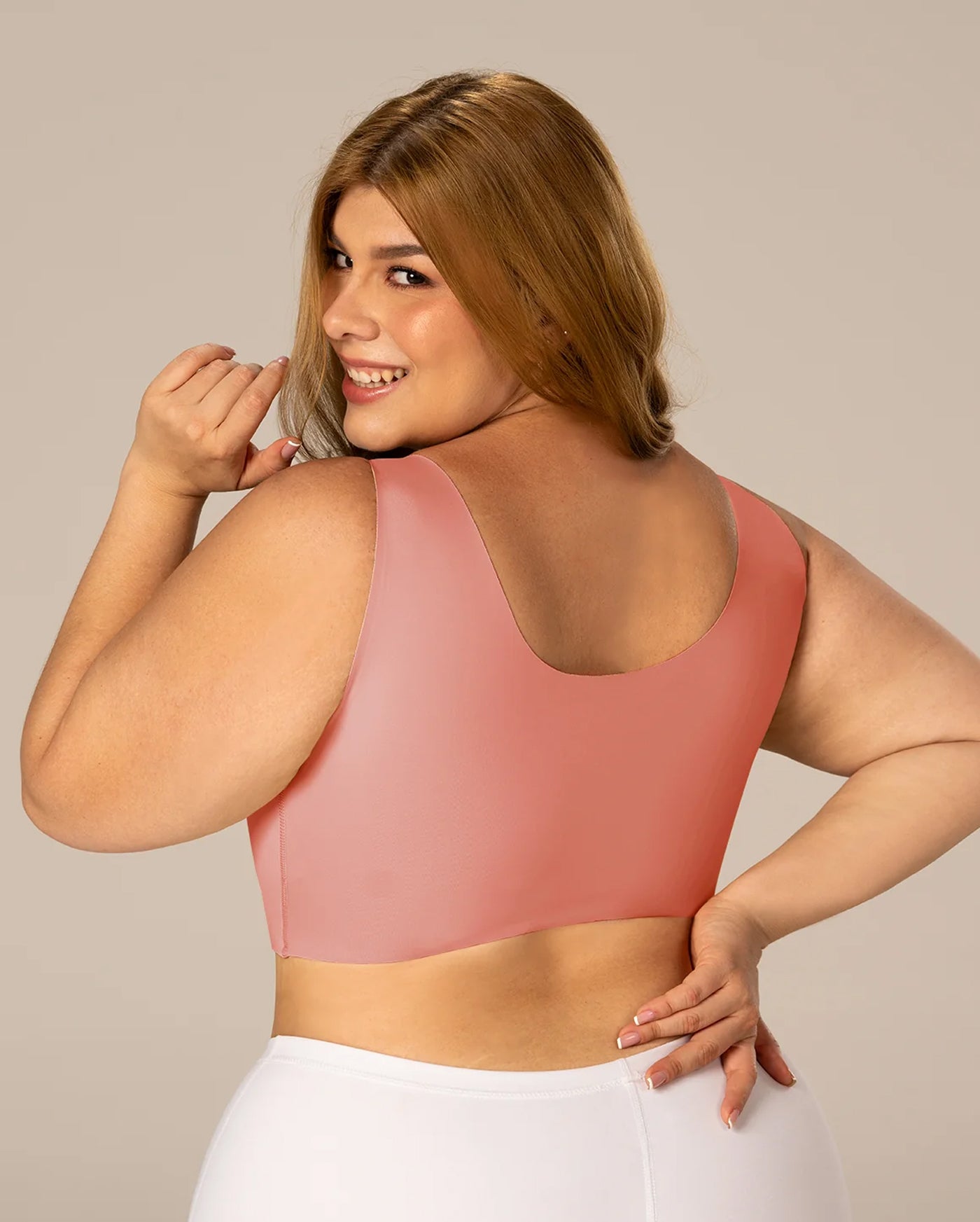 Top de realce seamless Fajas MyD Control Fresh B06006