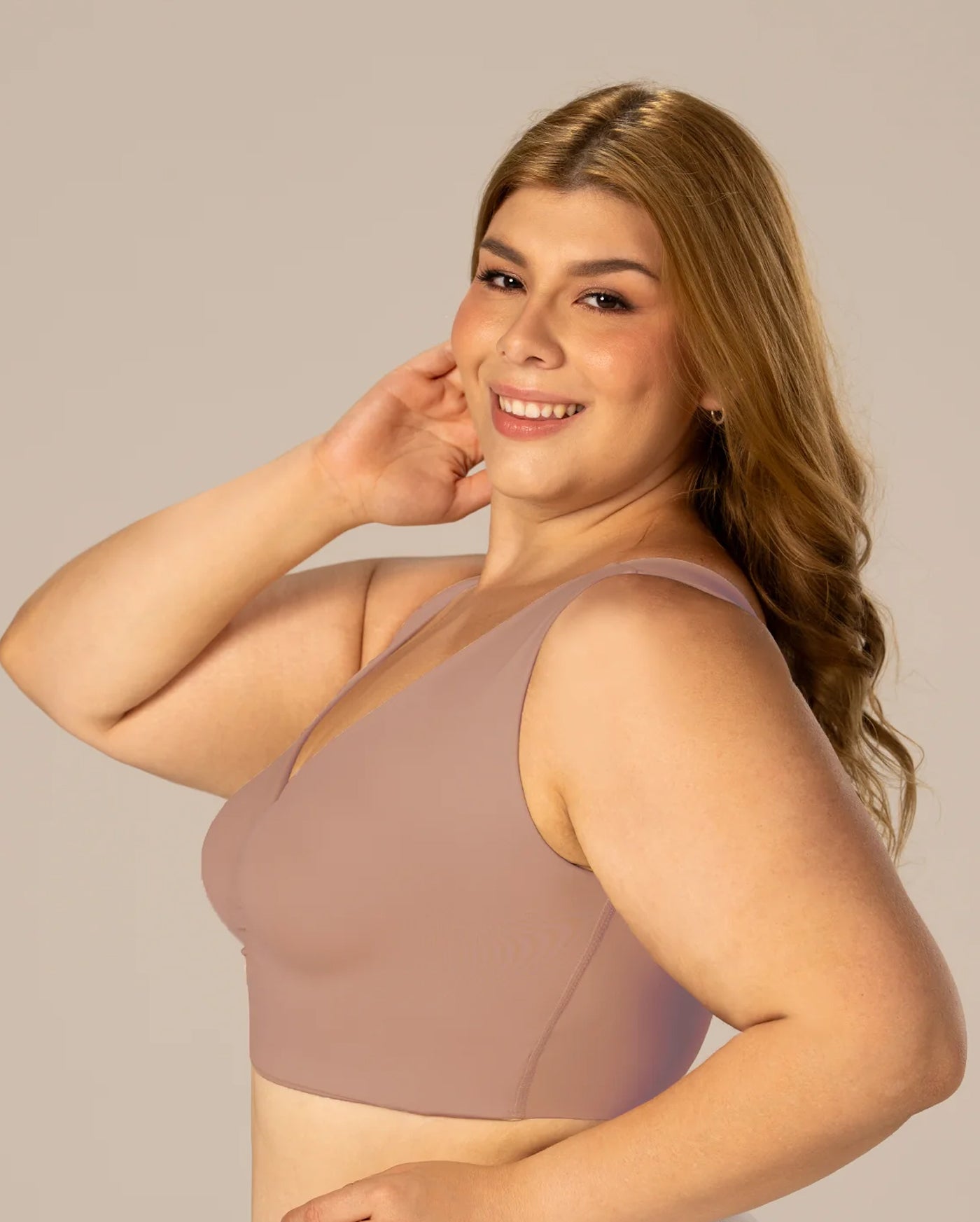 Top de realce seamless Fajas MyD Control Fresh B06006
