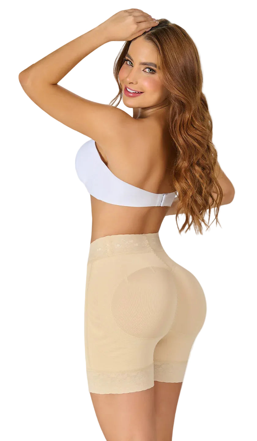 Short corto, talle alto, STA0322 de Fajas M&D®