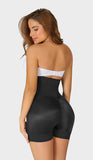 Short extra corto, talle extra alto, con refuerzo abdominal SXA0216 de Fajas M&D®