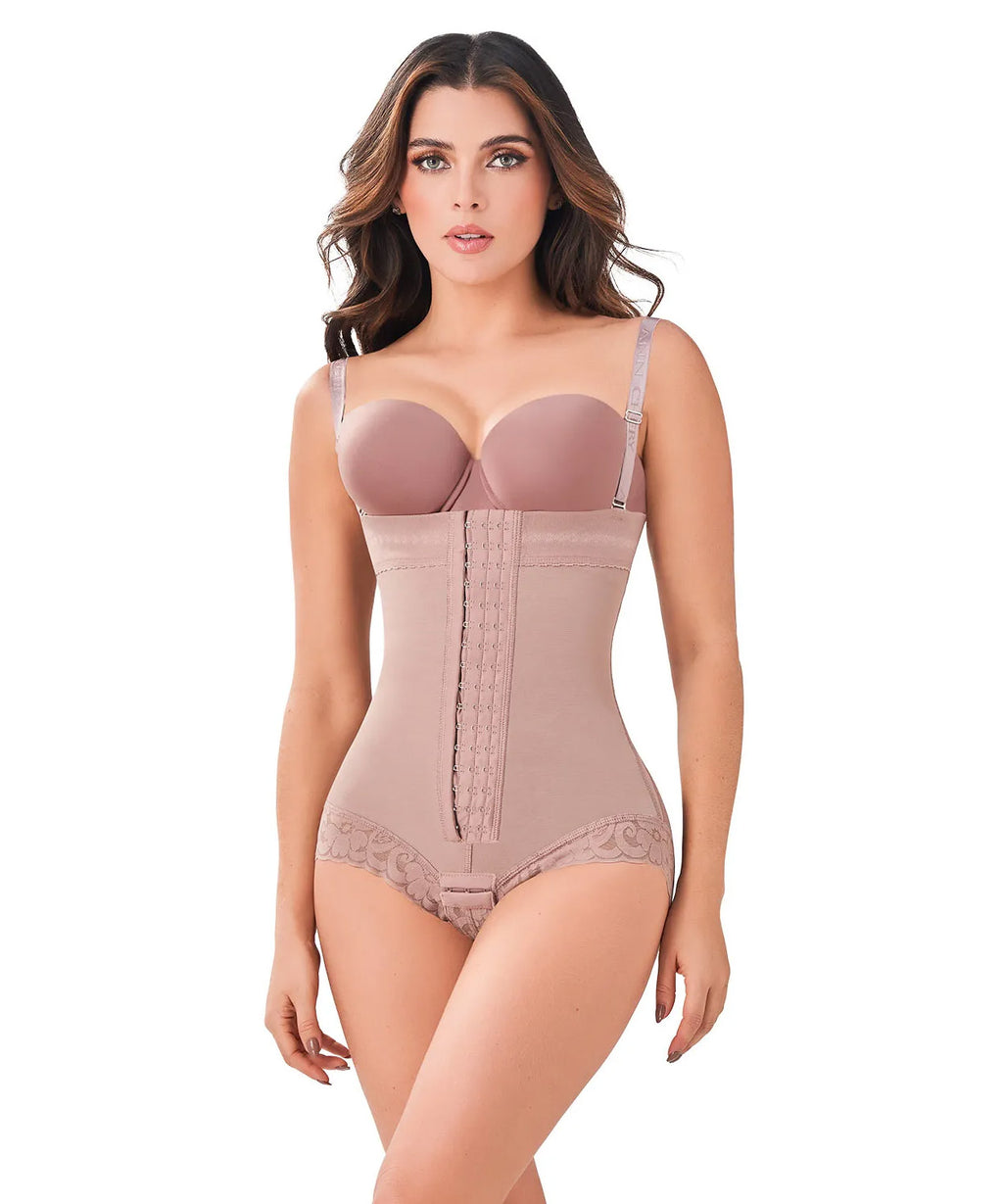 Faja colombiana tipo body panty con control abdomen – Ann Chery 3021