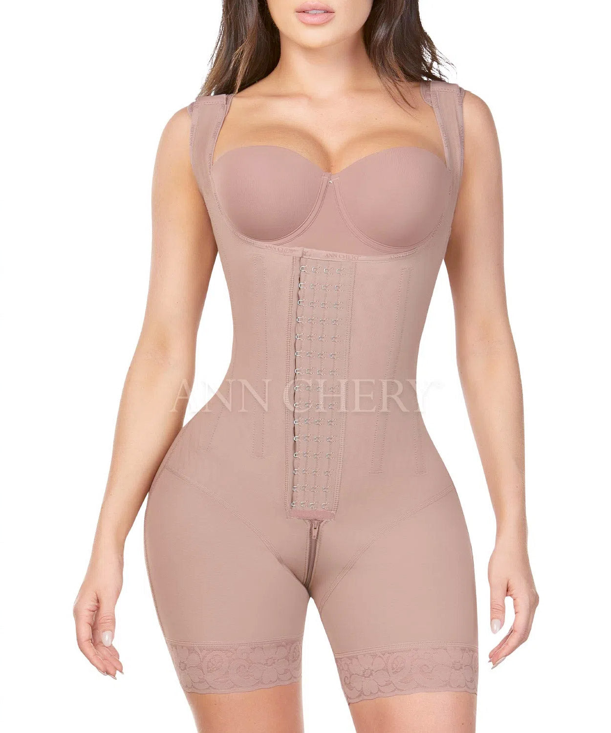 Short Girdle with 4 Hourglass Clasps 5165 by Ann Chery® –